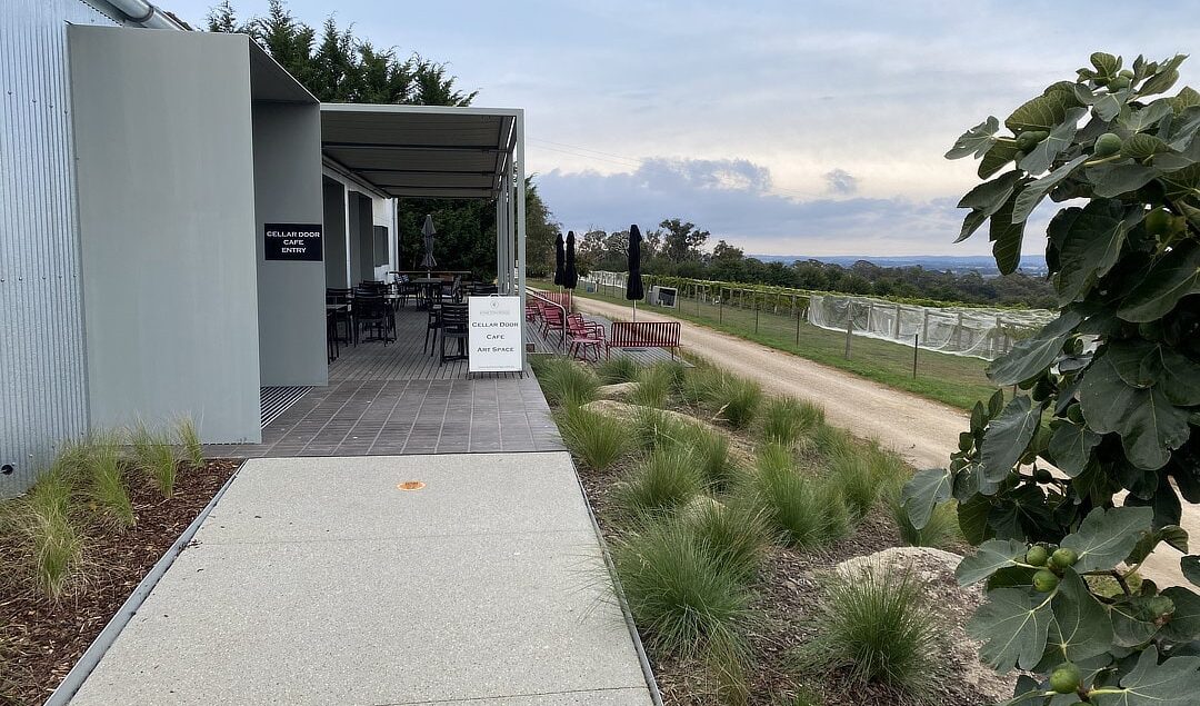 Kyneton Ridge Winery - Vineyard views