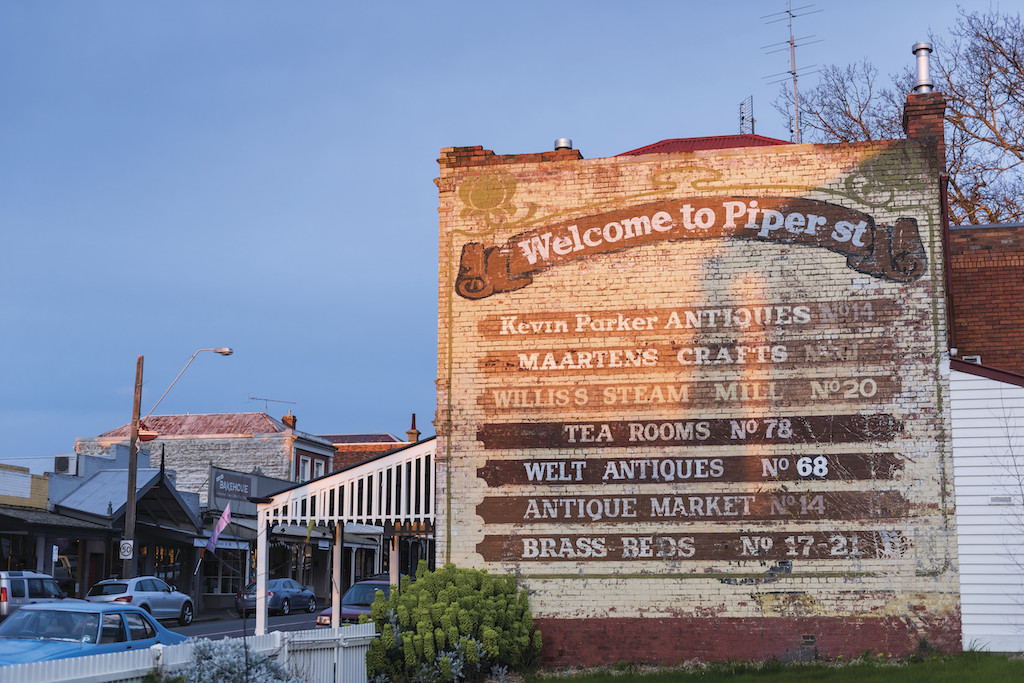 Historic Piper Street in Kyneton